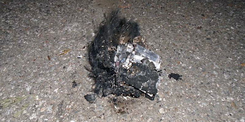 A drone knocked out power for 1,600 people in Mountain View, CA - credit: Mountainview Police Dept. and San Jose Mercury News